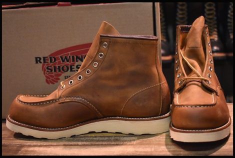 【9.5E 箱付 未使用 13年】レッドウィング 8876 アイリッシュセッター カッパー ラフ＆タフ クラシック モック ブーツ redwing HOPESMORE