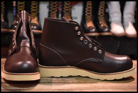 【6.5D 箱付 DEAD 犬タグ 98年】レッドウィング 8160 アイリッシュセッター ガラスレザー コレクテッドグレインブーツ redwing HOPESMORE