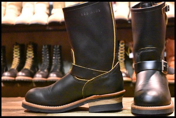 RED WING 9268 茶芯 6.5D クローンダイク エンジニアブーツ - ブーツ