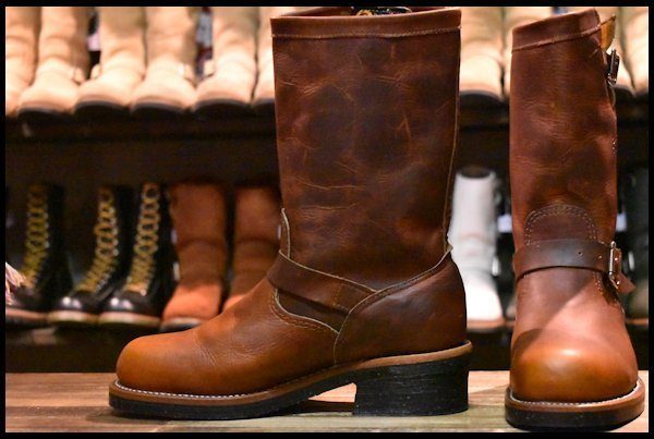 ヴィンテージ Chippewa 黒ブーツ | www.butiuae.com