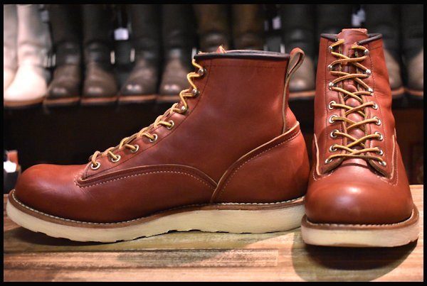 REDWING レッドウイング 2904 ラインマン ブラウン 9.5D - ブーツ