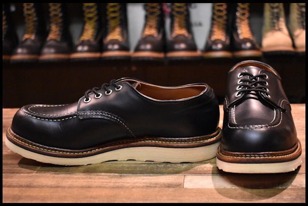 REDWING レッドウィング 8106 オックスフォード 黒 8(26.0) - www