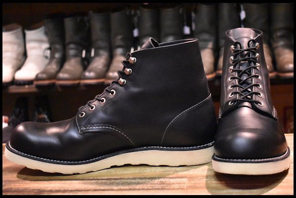 靴/シューズred wing 8165 ブラック - ブーツ