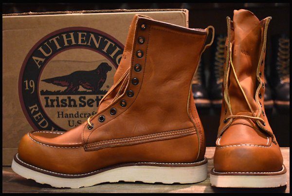 Redwing 877 アイリッシュセッター 犬刻印 8 1/2 C カスタム8877 - ブーツ