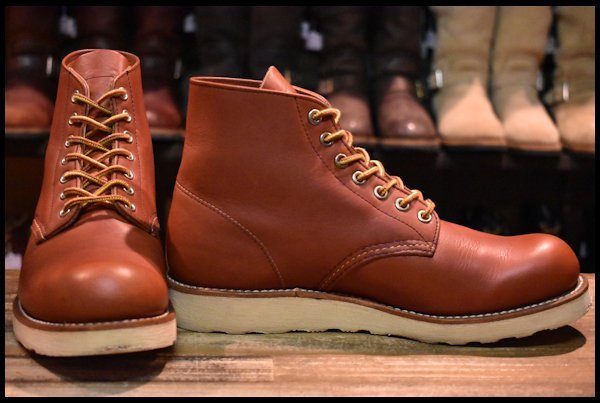 同時購入特典 RED WING 8166 赤茶 プレーントゥー オロ・ラセット us7