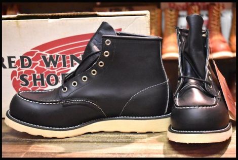 【10D DEAD 羽タグ 99年】レッドウィング 8130 アイリッシュセッター 黒 ブラッククローム モックトゥ ブーツ 8179 redwing HOPESMORE