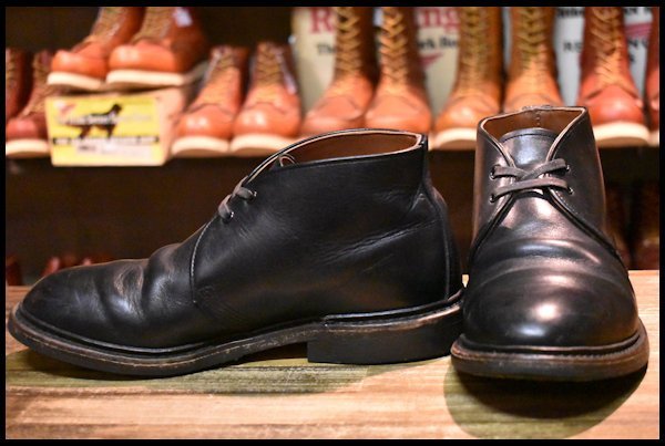 17年製新品 廃番 9097 黒 レッドウィング キャバリーチャッカ ブーツ - 靴