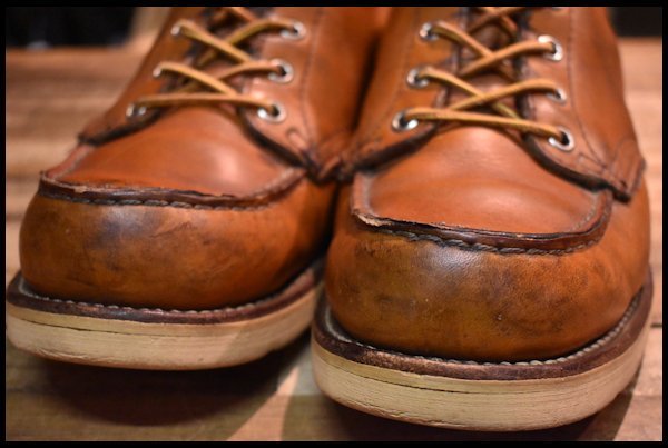 【7E 良品 旧犬タグ スクエアステッチ 82年6月刻印】レッドウィング 875 アイリッシュセッター ブーツ 茶 redwing ビンテージ  HOPESMORE