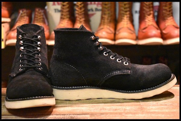 レッドウィング red wing 1874 26.5 黒 スエード - www.stedile.com.br