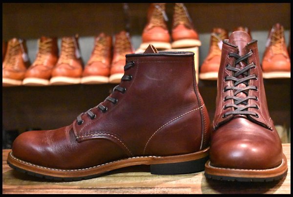 9D 良品 11年】レッドウィング 9011 ベックマン ブラックチェリー フェザーストーン プレーントゥ 編み上げ ブーツ redwing  HOPESMORE – HOPESMORE｜ホープスモア オンラインショップ