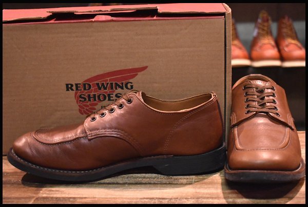 【8.5D 箱付 良品 18年】レッドウィング 8071 1930’s スポーツ オックスフォード シガーリタン モックトゥ 短靴 ブーツ  redwing HOPESMORE