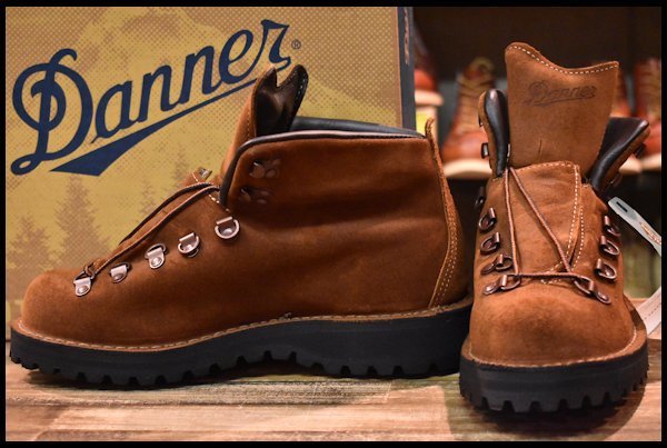 【8EE 箱付 DEAD】Danner ダナー マウンテンボブ 20800X 茶 ブラウン スエード GORE-TEX ゴアテックス 編み上げ ブーツ  HOPESMORE