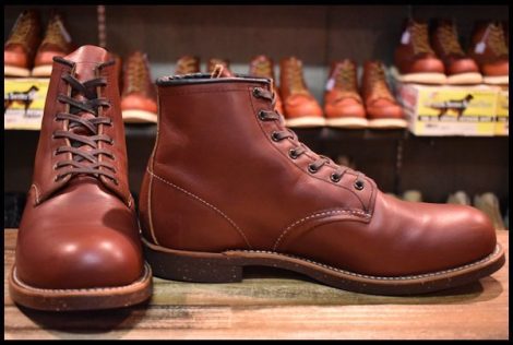 【11D 美品 15年】レッドウィング 2961 ブラックスミス 茶 ブラウン レースアップ 編み上げ プレーントゥ ブーツ redwing HOPESMORE