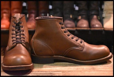 【8D 美品 100周年限定 04年】レッドウィング 8285 アイリッシュセッター ブラウン 編み上げ ブーツ redwing HOPESMORE