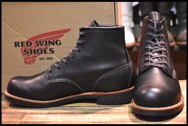 2024新作モデル RED WING◇レースアップブーツ/26.5cm/BRW/牛革/9161