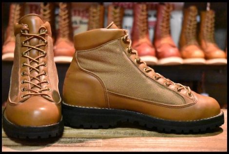 【8.5M 良品 初期ゴアテックスタグ】Danner ダナー ダナーライト 3042 ゴアテックス GORE-TEX 30420X 編み上げ ブーツ HOPESMORE