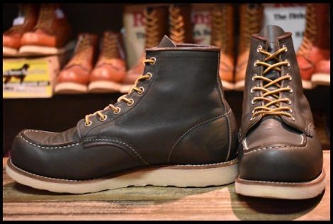 【8E 良品 14年】レッドウィング 8180 アイリッシュセッター 緑 カンガタン グリーン レースアップ ブーツ redwing HOPESMORE