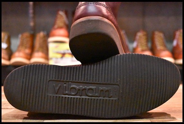 【8E 良品】RUSSELL MOCCASIN ラッセルモカシン スポーティングクレーチャッカ バーガンディ クロムエクセル 短靴 ブーツ  HOPESMORE