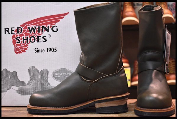 【7D 箱付 DEAD PT99プリント 03年】レッドウィング 8273 エンジニア 緑 カンガタン グリーン スチールトゥ ブーツ redwing  HOPESMORE