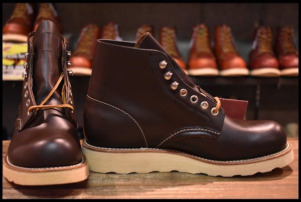 【5D 箱付 DEAD 犬タグ】レッドウィング 8160 アイリッシュセッター 茶 ガラスレザー コレクテッドグレイン ブーツ redwing  HOPESMORE