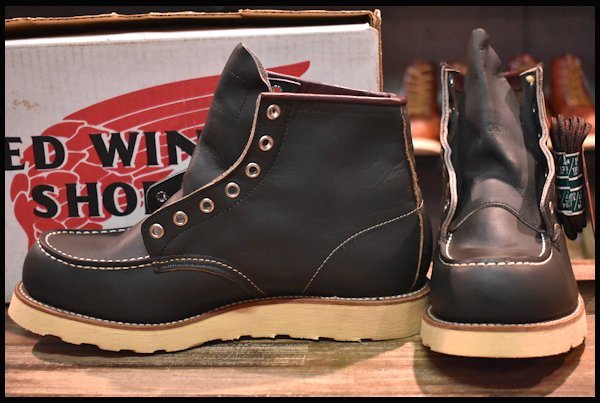 【8E 箱付 DEAD 犬タグ 98年】レッドウィング 8180 アイリッシュセッター 緑 カンガタン グリーン レースアップ ブーツ redwing  HOPESMORE