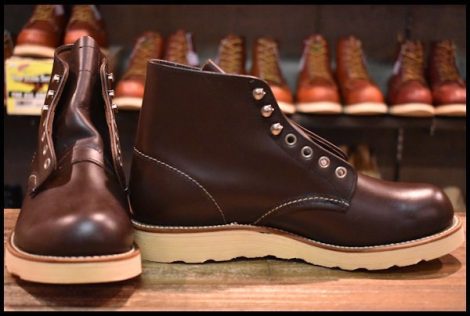 【6.5D 箱付 DEAD 犬タグ 98年】レッドウィング 8160 アイリッシュセッター ガラスレザー コレクテッドグレインブーツ redwing HOPESMORE