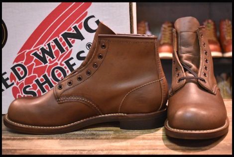 【8D 箱付 DEAD 100周年限定 04年】レッドウィング 8285 レースアップブーツ ブラウン 編み上げ ブーツ redwing HOPESMORE