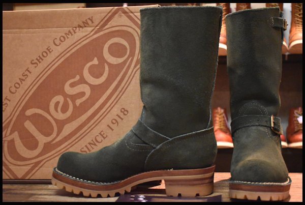 9.5B 箱付 美品 16年】WESCO ウエスコ カスタムボス エンジニア