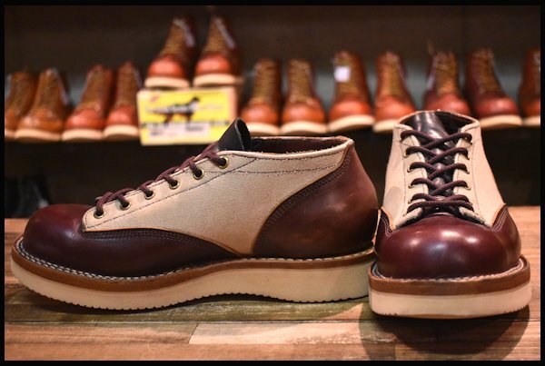 UK8 良品】VIBERG ヴァイバー オックスフォードLTT ブラウン×クリーム