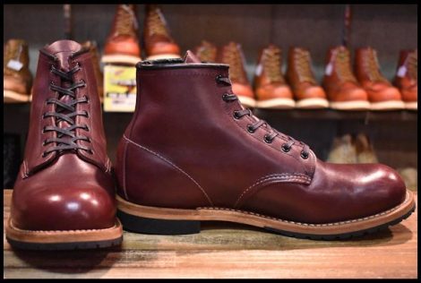 【11D 良品 17年】レッドウィング 9411 ベックマン ブラックチェリー フェザーストーン プレーントゥ ブーツ redwing 9011 HOPESMORE