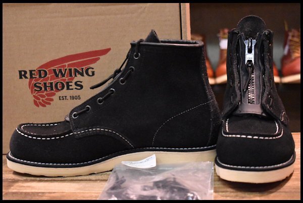 レッドウィング 8874 黒スウェード - ブーツ