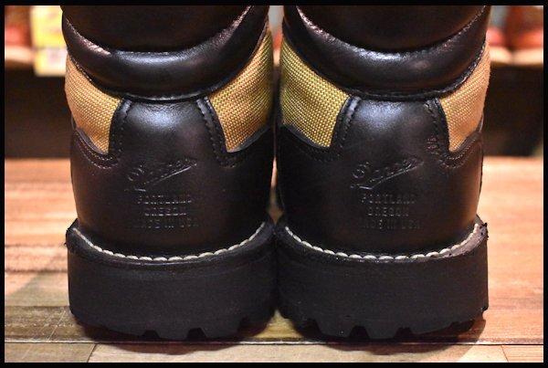 8EE 良品 白タグ】Danner ダナー フェザーボブ 84110X 黒 ブラック