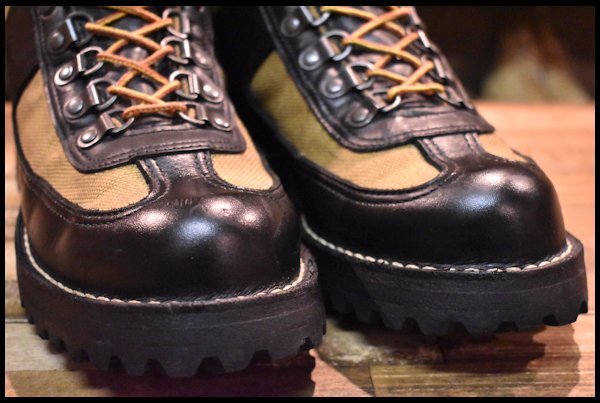 8EE 良品 白タグ】Danner ダナー フェザーボブ 84110X 黒 ブラック