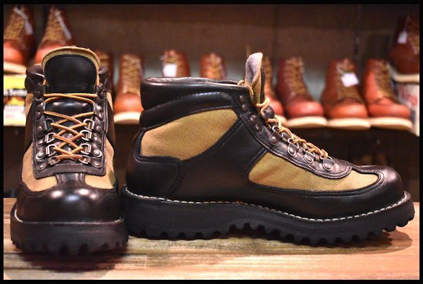 8EE 良品 白タグ】Danner ダナー フェザーボブ 84110X 黒 ブラック