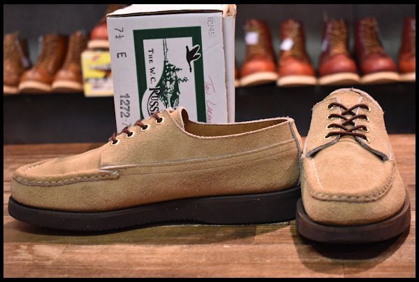 数量は多】 最終値下☆Russell Moccasin US7 ラッセルモカシン ブーツ