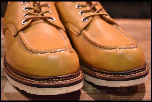 【8D 良品 11年】レッドウィング 8108 オックスフォード メイズ マスタング 黄色 モックトゥ ローカット 短靴 ブーツ redwing  HOPESMORE