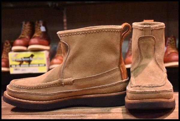 9E 美品】RUSSELL MOCCASIN ラッセルモカシン ノックアバウト ベージュ ...