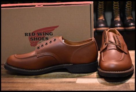 【9D 箱付 未使用 18年】レッドウィング 8071 1930’s スポーツ オックスフォード シガーリタン モックトゥ redwing HOPESMORE