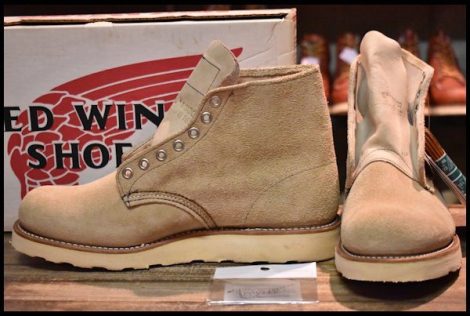 【7.5E DEAD LEGEND 犬タグ 99年】レッドウィング 8167 スエード アイリッシュセッター 茶 ラフアウト ブーツ redwing HOPESMORE