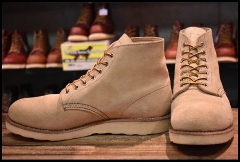 【9E 良品 09年】レッドウィング 8167 スエード アイリッシュセッター ホーソーンアビレーン プレーントゥ ブーツ redwing HOPESMORE