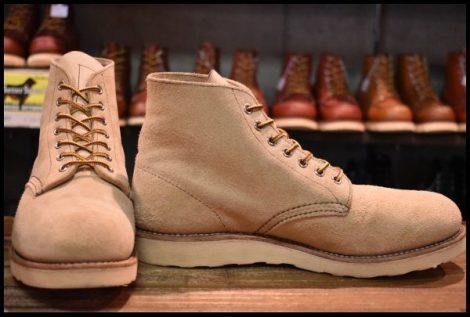 【9E 良品 09年】レッドウィング 8167 スエード アイリッシュセッター ホーソーンアビレーン プレーントゥ ブーツ redwing HOPESMORE