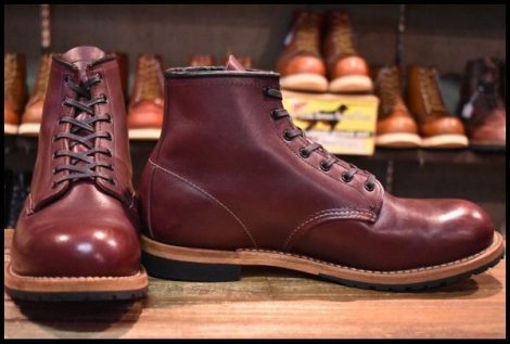 【11D 良品 17年】レッドウィング 9411 ベックマン ブラックチェリー フェザーストーン プレーントゥ ブーツ redwing 9011 HOPESMORE