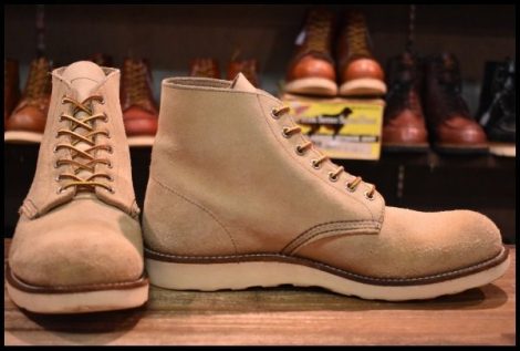 【10E 良品 11年】レッドウィング 8167 スエード アイリッシュセッター ホーソーンアビレーン プレーントゥ ブーツ redwing HOPESMORE