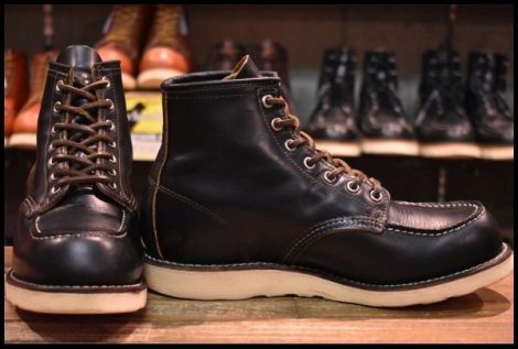 【8E 良品 13年】レッドウィング 9874 アイリッシュセッター ブラック クローンダイク モックトゥ 編み上げ ブーツ redwing HOPESMORE