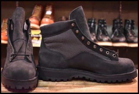 【9EE DEAD 白タグ】Danner ダナー ケブラーライト 33700X グレー 黒 ヌバック ゴアテックス GORE-TEX トレッキング ブーツ HOPESMORE