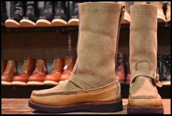 7E 良品 白タグ】RUSSELL MOCCASIN ラッセルモカシン ゼファーブーツ 