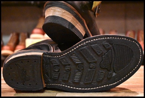 8.5D 箱付 良品 16年】レッドウィング 9268 エンジニア 黒