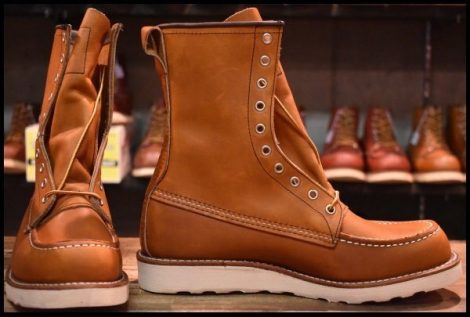 【9D 未使用 21年】レッドウィング 877 ロング アイリッシュセッター オロレガシー モックトゥ 編み上げ ブーツ redwing HOPESMORE