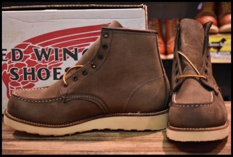 【8E DEAD サイド羽タグ 00年】レッドウィング 2877 アイリッシュセッター ヌバック 茶 ブラウン 編み上げ ブーツ redwing HOPESMORE