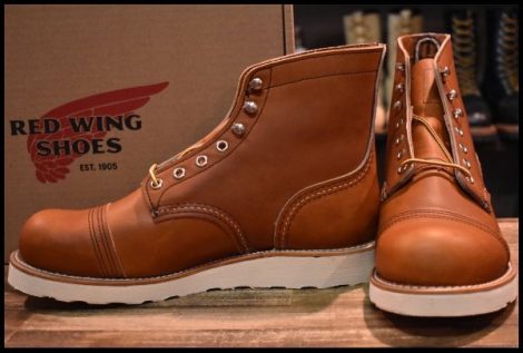 【8D 箱付 未使用 23年】レッドウィング 8089 アイアンレンジャー オロレガシー 茶 編み上げ レースアップ ブーツ redwing HOPESMORE